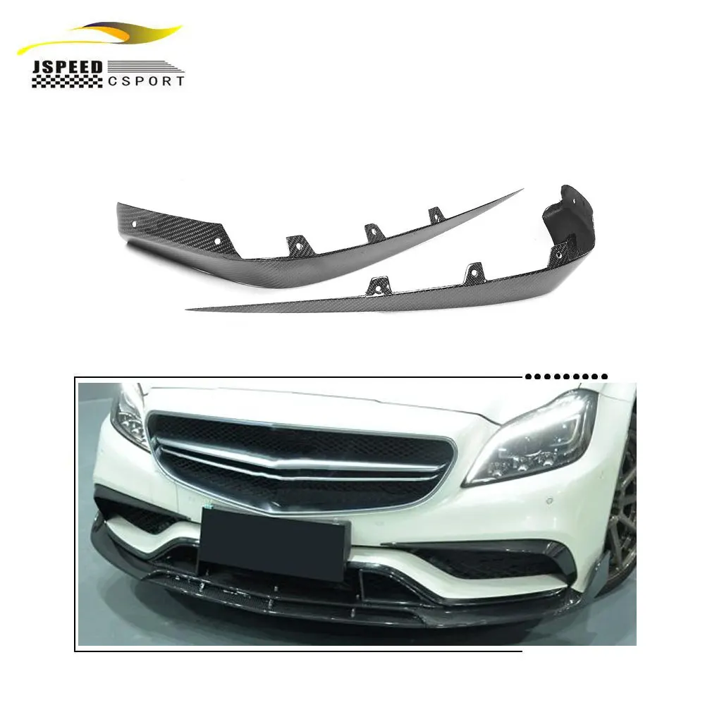 

Подходит для Mercedes-Benz CLS-Class W218 CLS63 AMG B-типа переднего бампера из углеродного волокна 2015-2017 гг.