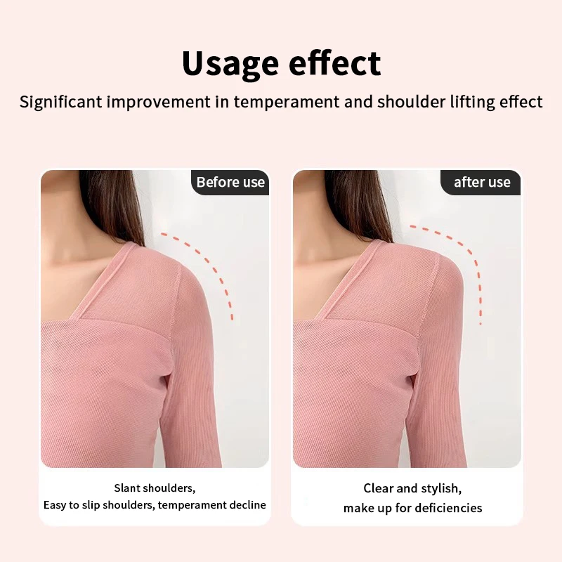 

1 пара мягких силиконовых подплечников, которые мгновенно трансформируют в прямоугольные плечи, невидимые съемные и многоразовые унисекс