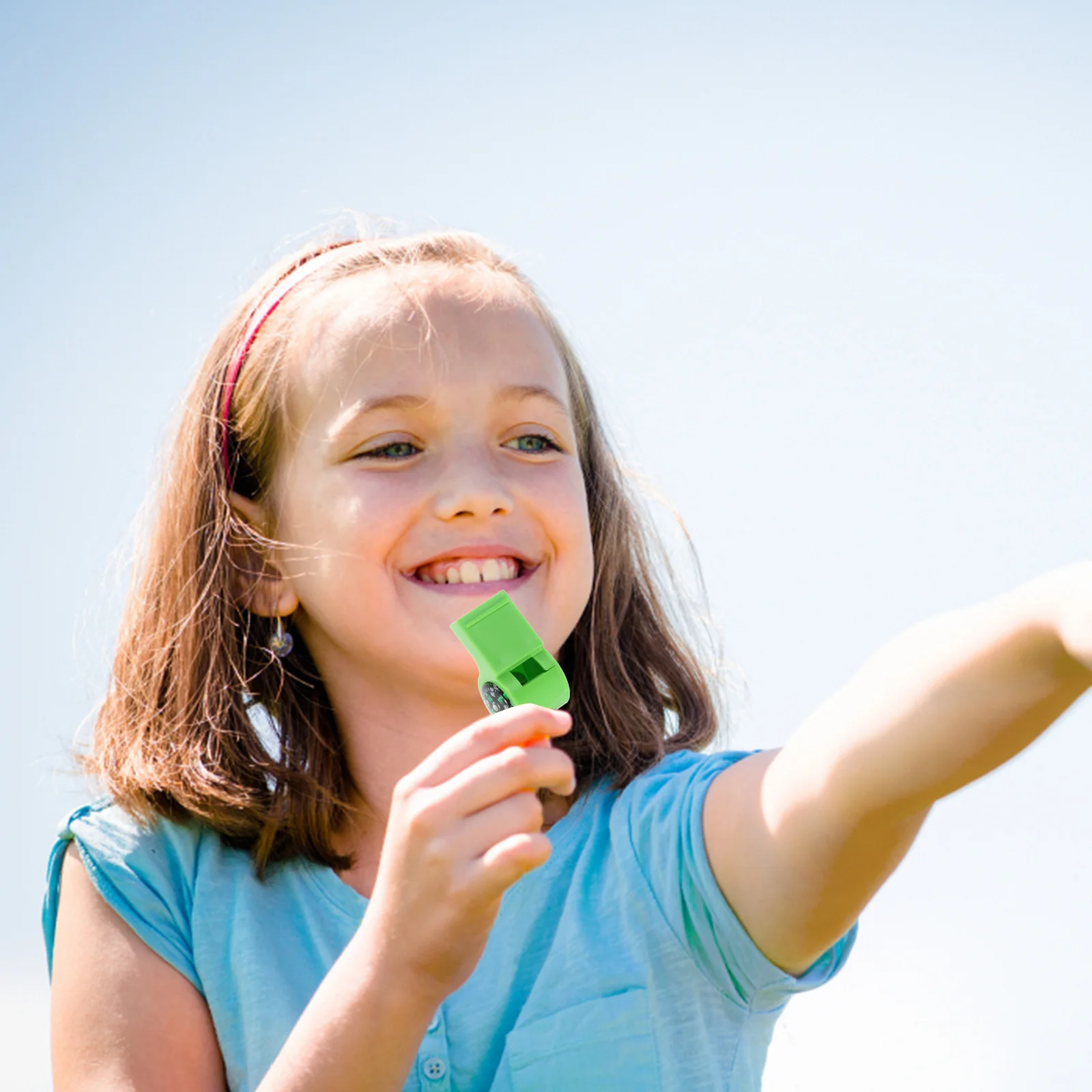 

5pcs Plastic Whistle For Referee Sports Training Pet School Camping Party Favors Birthday Festival Goodies Hanging Cheer