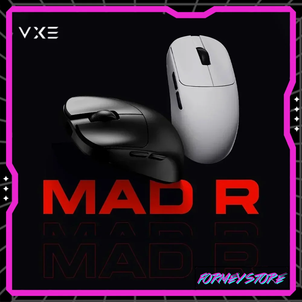 VGN VXE MAD R MAJOR 1K Sensor Low Latency 36g Light Weight Wireless Mouse PAW3950 Gaming Mice Customize Christmas Gifts Mouse