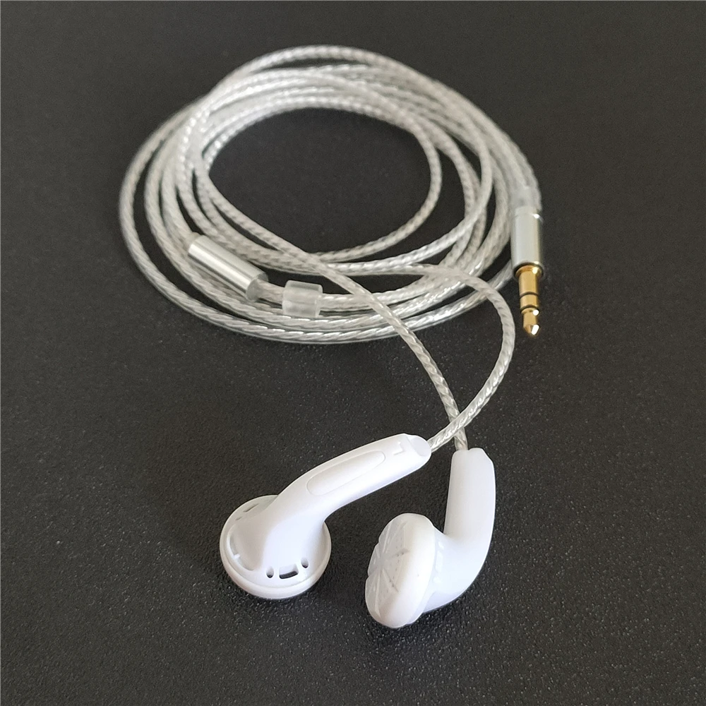 QIGOM 300 Diy White lotus S300 In Ear Earphone 300ohm High Impedance 300 Ohm Earbud Earplugs HIFI Earbuds