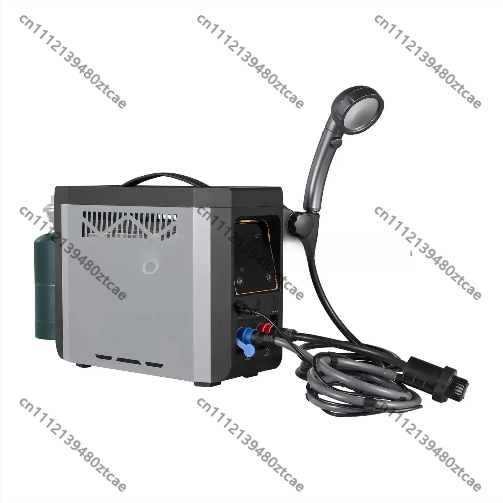 

Outdoor Portable LPG Gas Instant Hot Water Heater, Tankless Fast Heating Geyser For RV Camping Travel Shower Equipment