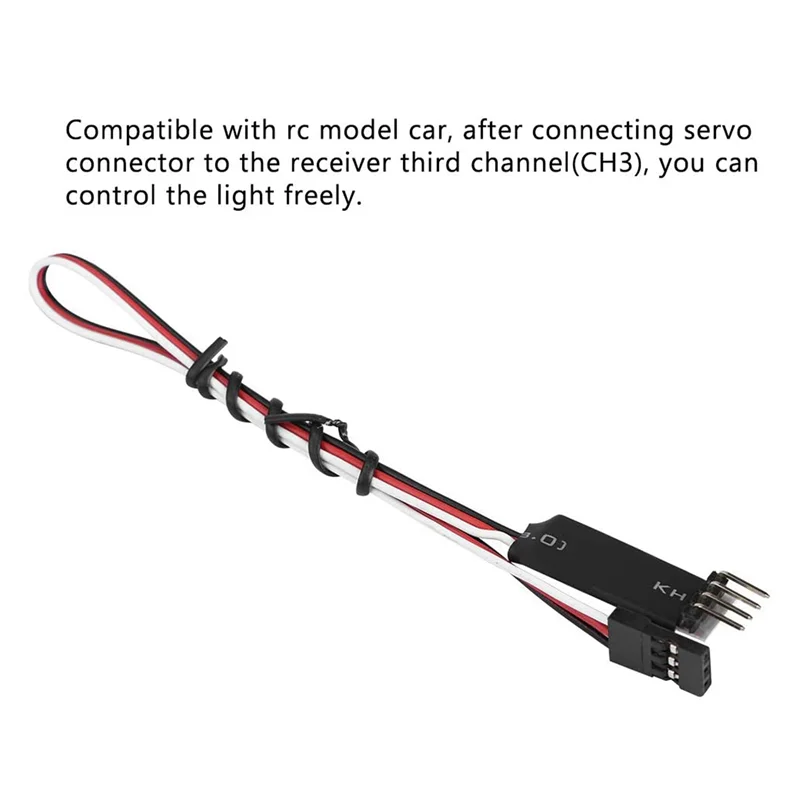 T82C Vendita Calda-2X Modulo Interruttore Della Luce Rc Auto Rc Luce On/Off Adatto Per Traxxas Modello di Controllo Remoto Interruttore di Controllo Della Luce Dell'automobile S