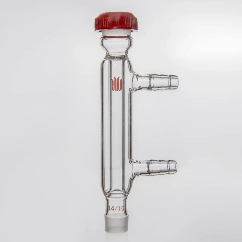 

Synthware Micro Straight Condenser, 14/10 C201080, Ground Mouth 14/10, Condensing Part Length 80mm, Small Nozzle Diameter 8mm