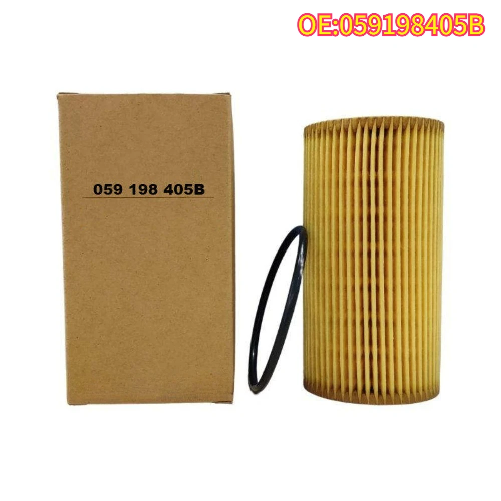

High quality New For 10Pcs 059198405B Car Oil Filter Element 059198405B Suit for A4 A5 A6 A7 3.0t Oil Filter Sportback Q7 Q8