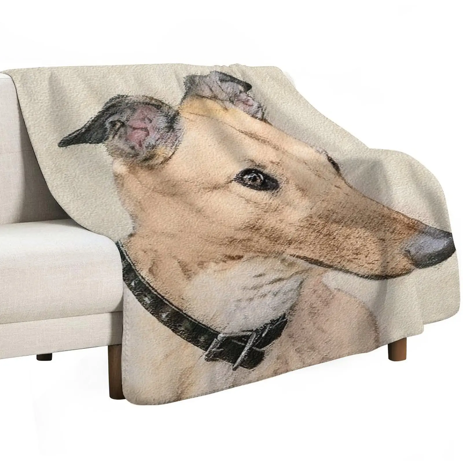 Greyhound Throw Blanket Bed linens Custom Stuffeds Thins Blankets For Bed Soft Plush Plaid Blankets