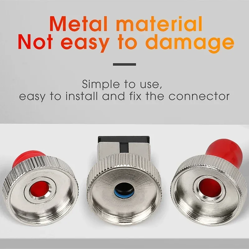 FC/ST/SC Adapter M16 Fiber Optic Meter SC 2.5MM Connector Optical Fiber Power Meter SC Conversion Head SC Conversion Adapter Fre
