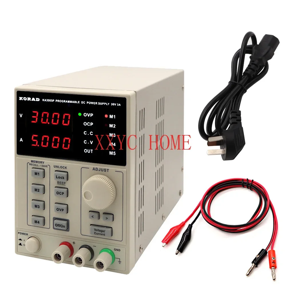 KORAD 3010D 3010P 6005D 6005P Precision Adjustable Digital Programmable DC Power Supply Laboratory Power Supply 30V 60V 5A 10A