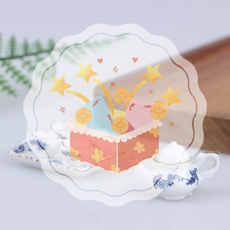 

6Pcs Dollhouse Miniature Dining Ware Porcelain Tea Set Dish Cup -Flower Pattern