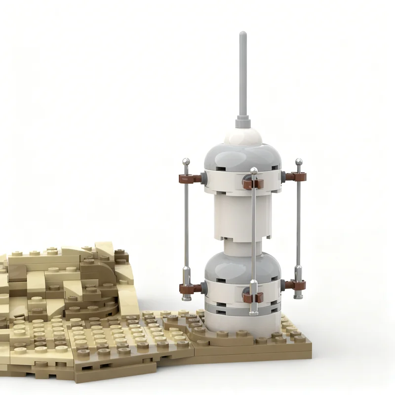 ตัวต่อ MOC Star Battle SW รุ่น Tatooine Homestead จำนวน 356 ชิ้น ของเล่นตัวต่อเสริมสร้างทักษะ ของขวัญคริสต์มาส ของเล่นเสริมพัฒนาการ ของขวัญวันเกิด