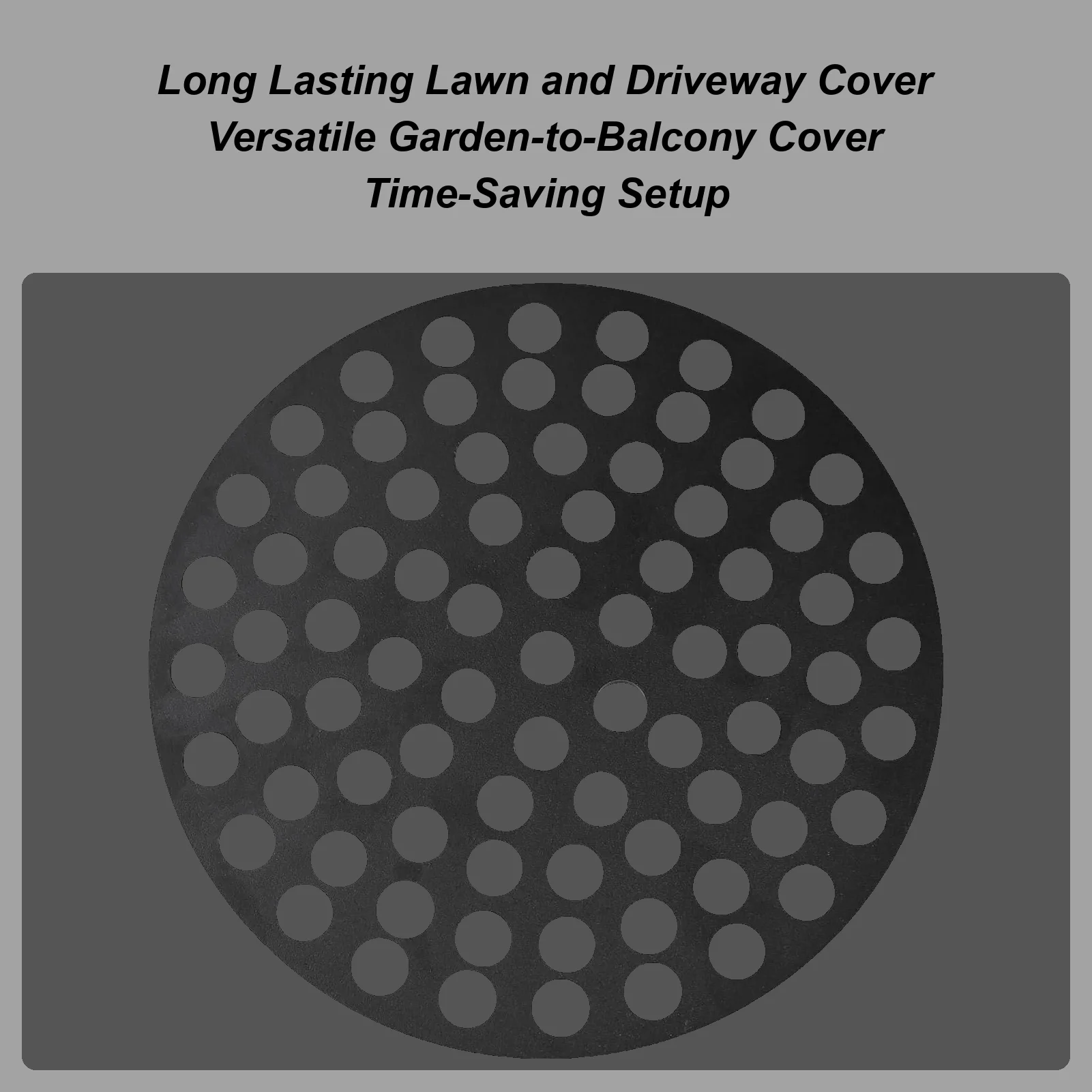 Basement Drain Cover 7-Inch Round Heavy Duty Strainer Garage Bathroom Drainage Grate For Bathroom Balcony Patio Yard Lawn