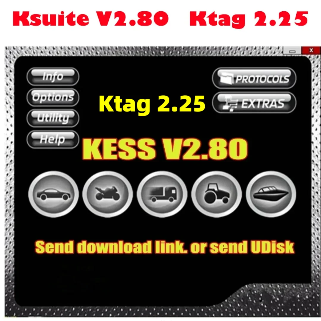 

Самые продаваемые товары 2025 года Ksuite 2.80 Программное обеспечение для программирования ЭБУ Поддержка нескольких автомобилей KESS V2 V5.017 RSA Fix