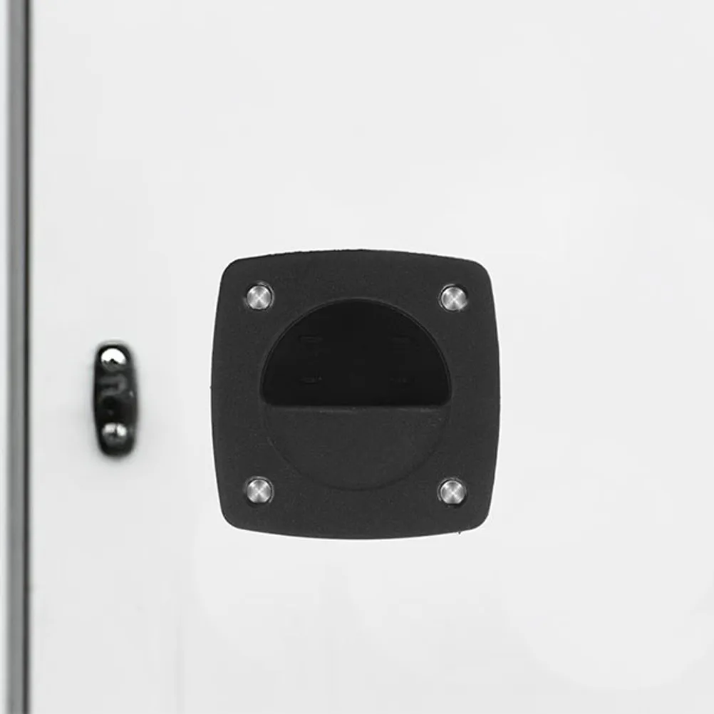 

Врезная морская ручка-защелка для люков, ящиков и шкафов на палубах лодок, автодомов, яхт и кемперов, из прочного пластика, скрытого монтажа