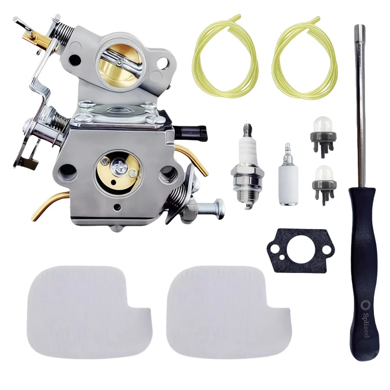 Carburetor Kit for Poulan Pro P3314 PP3816 PP4218 PP3416 PPB3416 PP3516 PP4018 SM4218AV Chainsaw with 530057925 Air Filter
