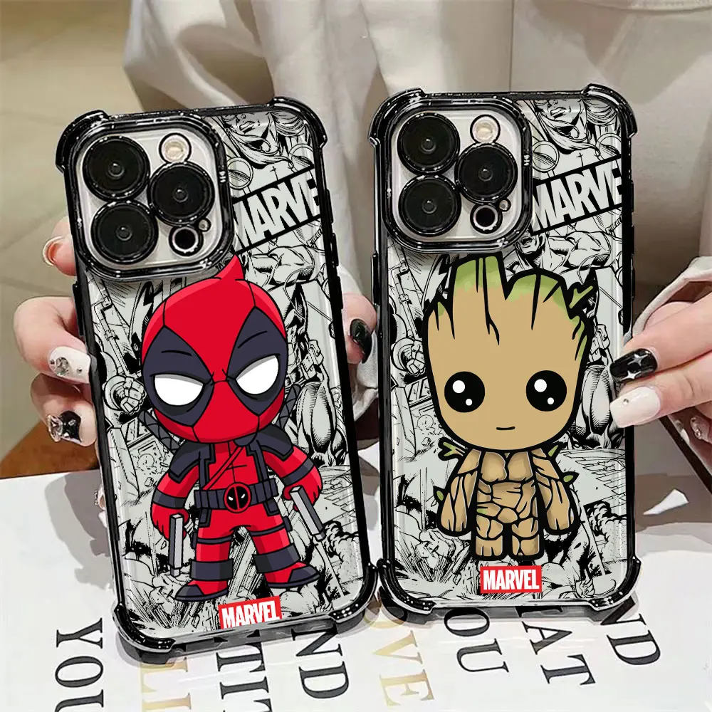 

Deadpool Groot Case For Samsung Galaxy A57 A37 A17 A07 A56 A16 A26 A06 A36 A55 A35 A25 A15 A14 A34 A52 A53 A54 Marvel Cute Cover