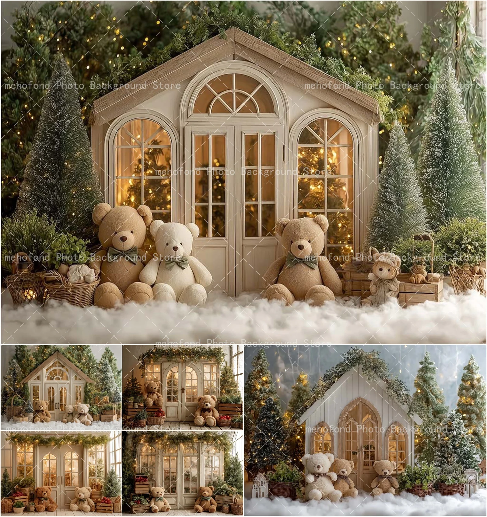 Photography Lighting White Background - Mehofond Photography Background Christmas Tree House