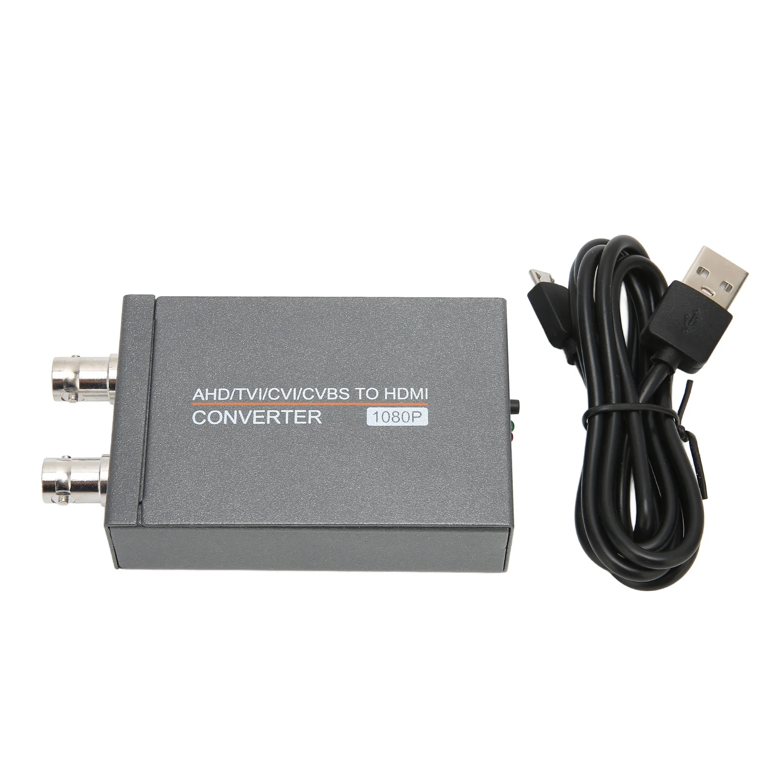 

Преобразователь AHD CVI в HDMI 1080P, металлический корпус, 500 м, передача с нулевой задержкой, Plug Play для монитора безопасности, домашнего кинотеатра, сертифицирован CE