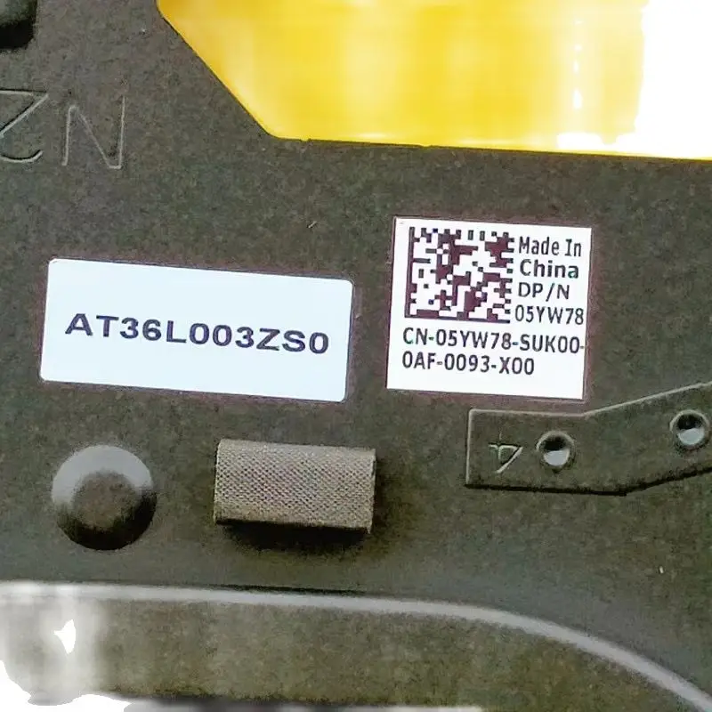 Imagem -03 - Substituição Ventilador para Laptop Cpu Gpu com Dissipador de Calor para Dell G15 5510 5511 5515 05yw78 0cd2w3