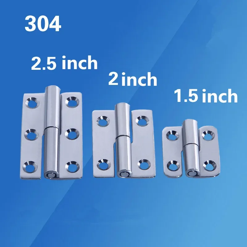Stainless steel 304 Flag shape ,Detachable hinge , 1.5/2/2.5 inch , for Aluminum doors Bathroom door bathroom Removable hinge