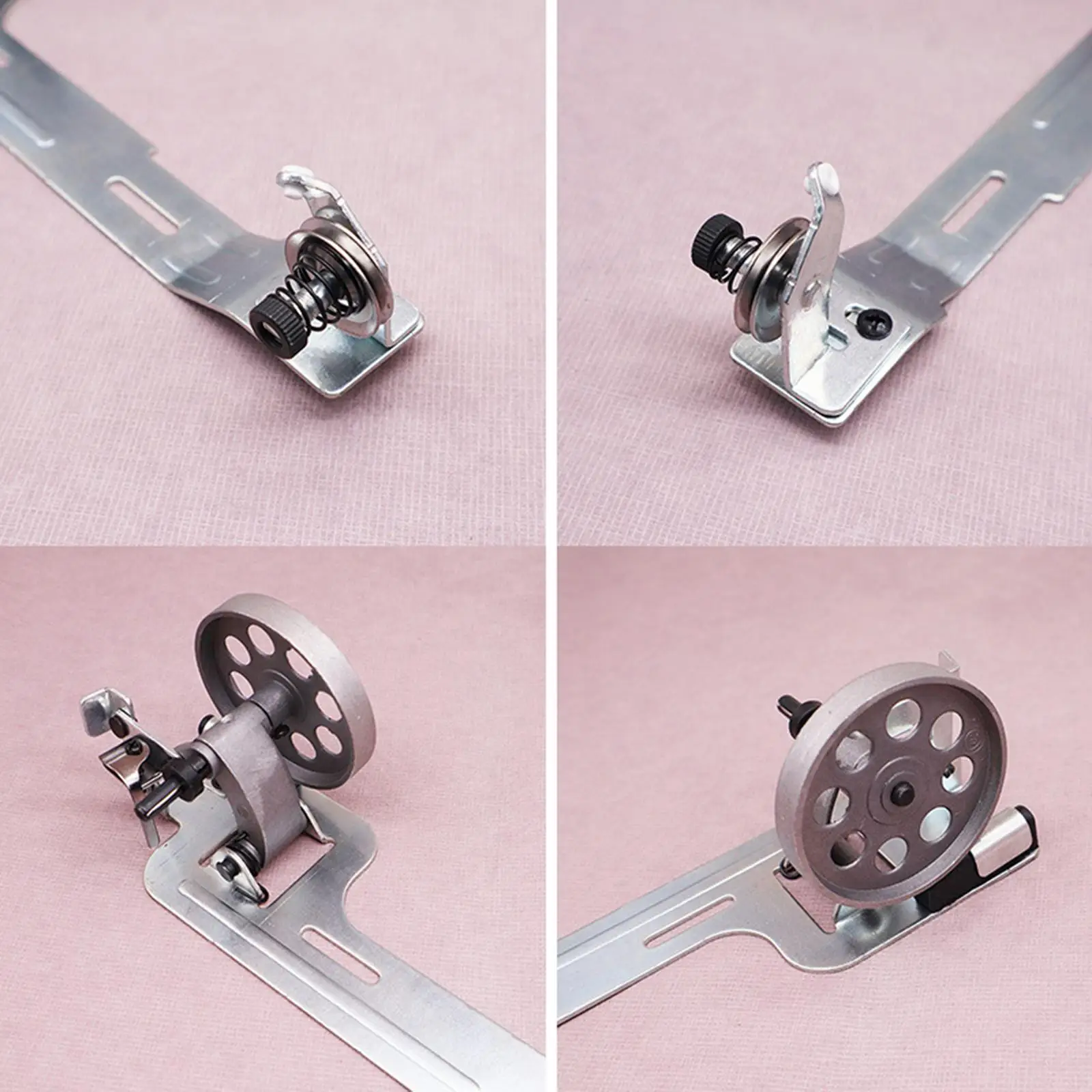 Bobbin Winder Machine Steel Mount Lockstitch Sewing Part with Adjustable Spindle for Singer Juki