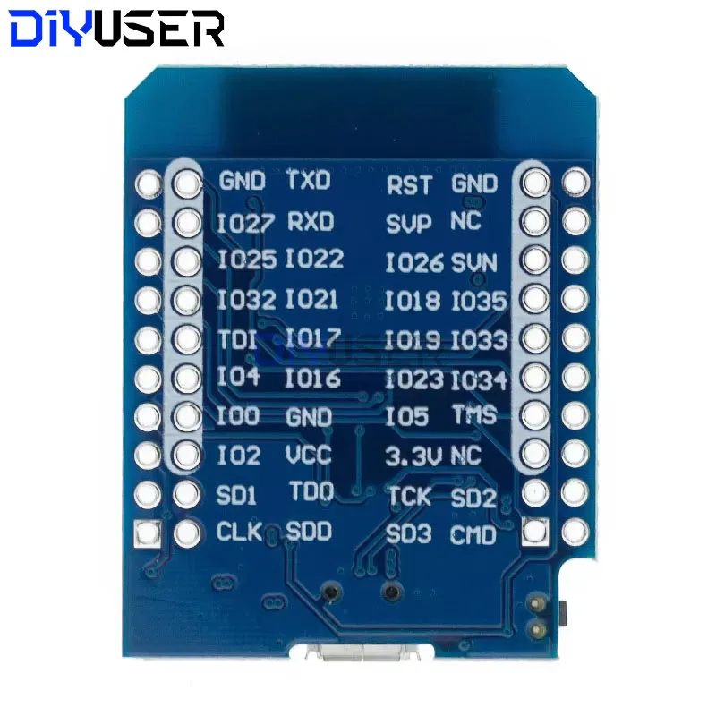 DIYUSE D1 Mini ESP32 ESP-32 WiFi+Bluetooth Internet of Things Development Board based ESP8266 Fully Functional