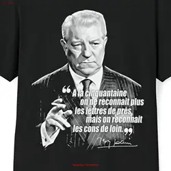 50e Verjaardag T-Shirt Katoen Voor Mannen Jean Gabin Humor Franse Acteur Cult Man Cadeau Idee Lange Of Korte Mouwen