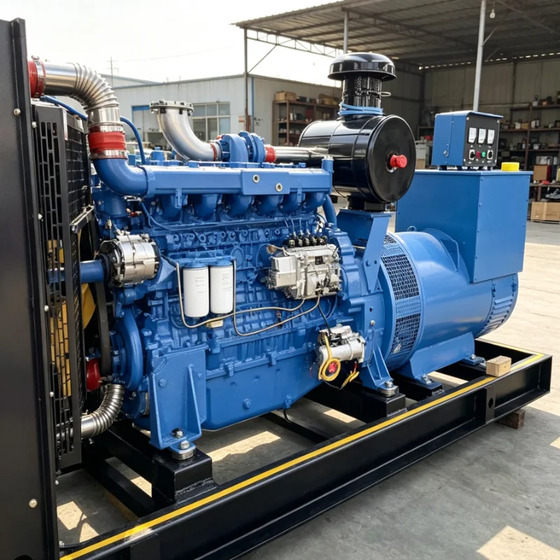 Open Frame Diesel Generator 42Kw High Torque Power Unit For Large Construction Camp Outdoor Engineering Field Operation