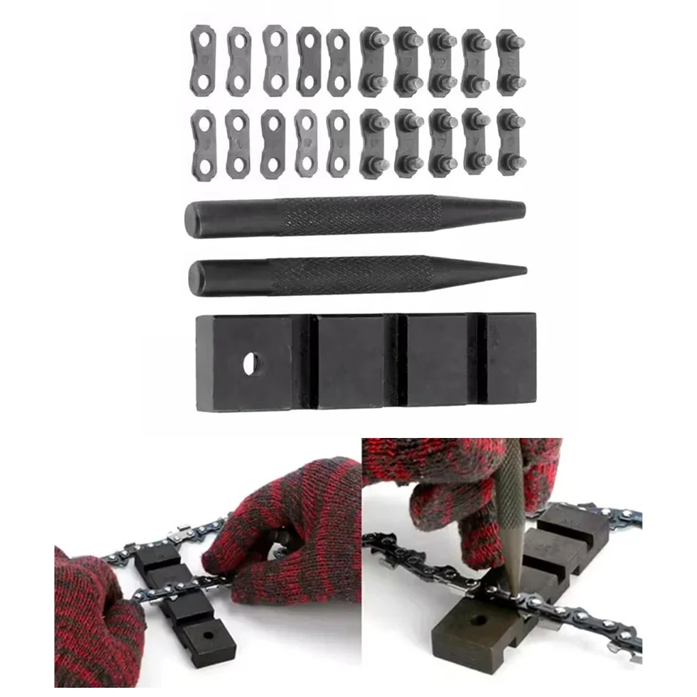 3/8 Wide Heavy Duty Chain Breaker with 38 Pitch Large Connector for 18 inch 24 inch Electric Chainsaws and Series Gas