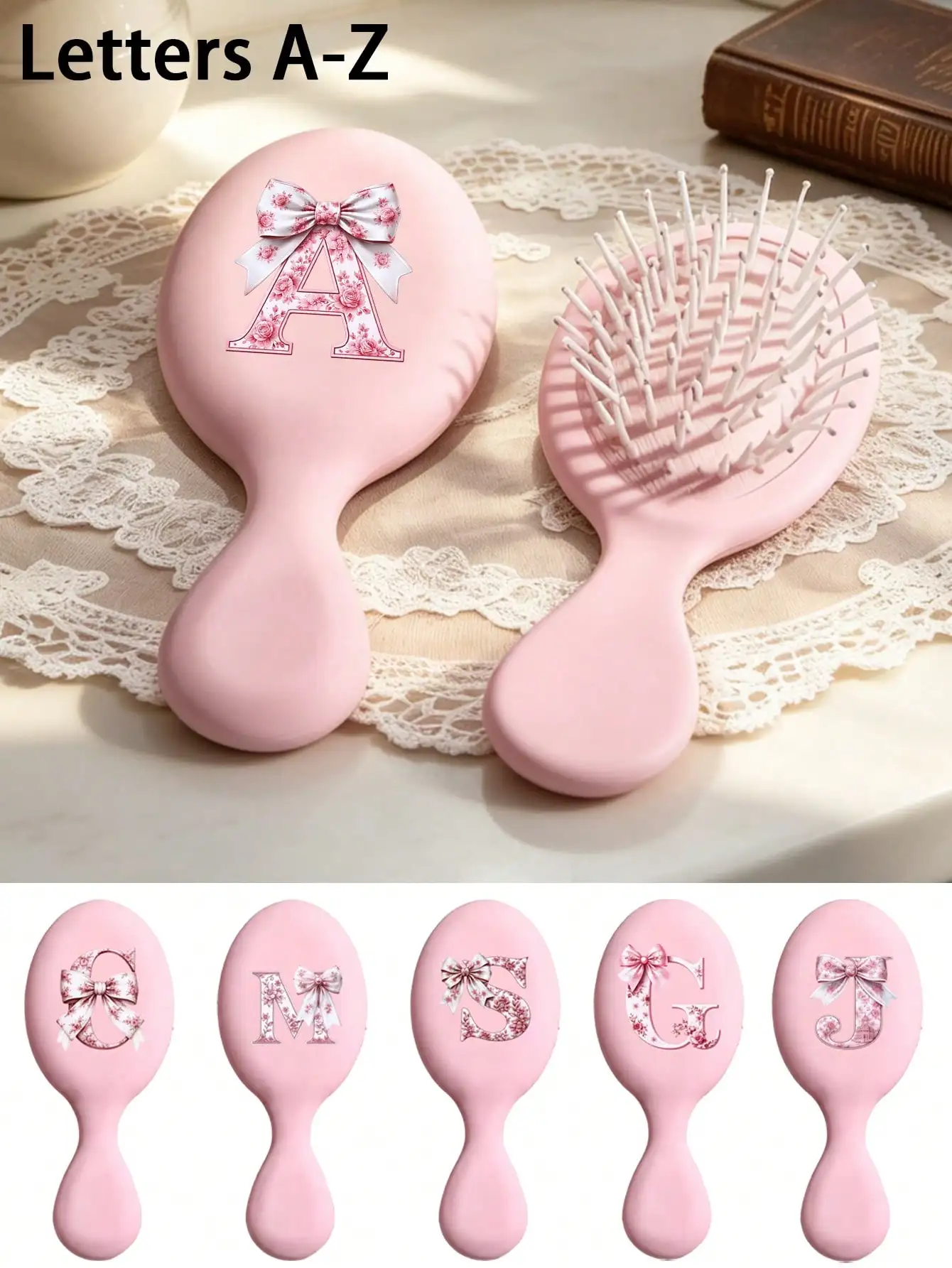 Folding Air Cushion Comb, Air Cushion Hair Cap, Makeup Mirror, Portable Travel Comb, Folding Comb, Portable Makeup Mirror, Comb For Makeup Application, Massage Comb