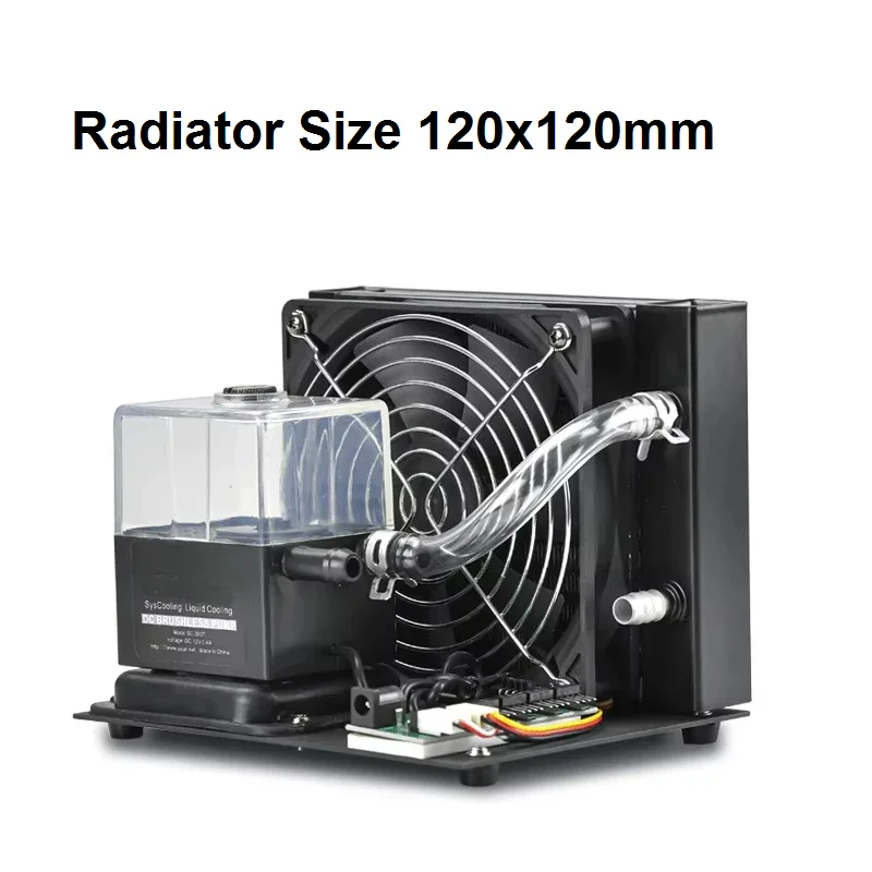 Portable Water Cooling Kit for 3D Printer UV Printer CNC Laser Machine Assembled Liquid Cooler for Laptop Mobile Water Cooling