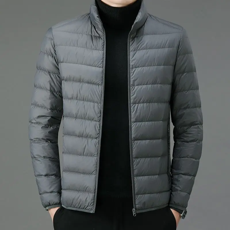 

Lightweight Padded Cotton Jaet Men's Autumn Winter Hooded Casual ort Sle Sportswear Youth Faion Trendy Color