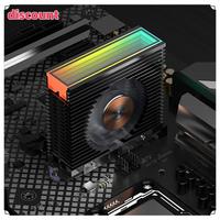 Classic-ARGB M.2 2280 SSD Heatsink With 50MM PWM Dual Fan M.2 SSD Radiator Cooler Hard Disk Heat Sink For M2 Desktop PC