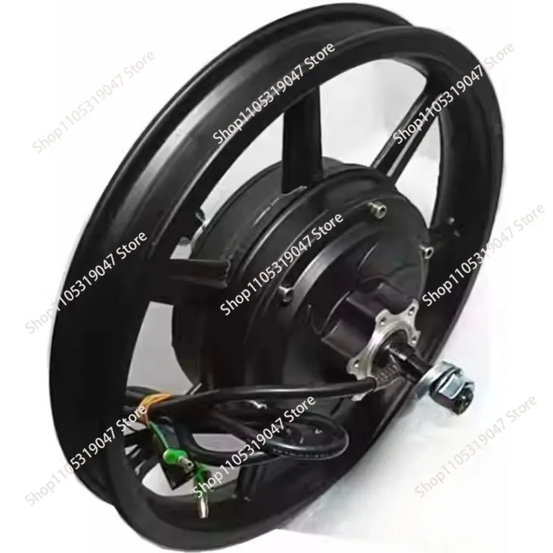 Driving car folding lithium battery electric scooter special motor  14 inch brushless toothless high speed