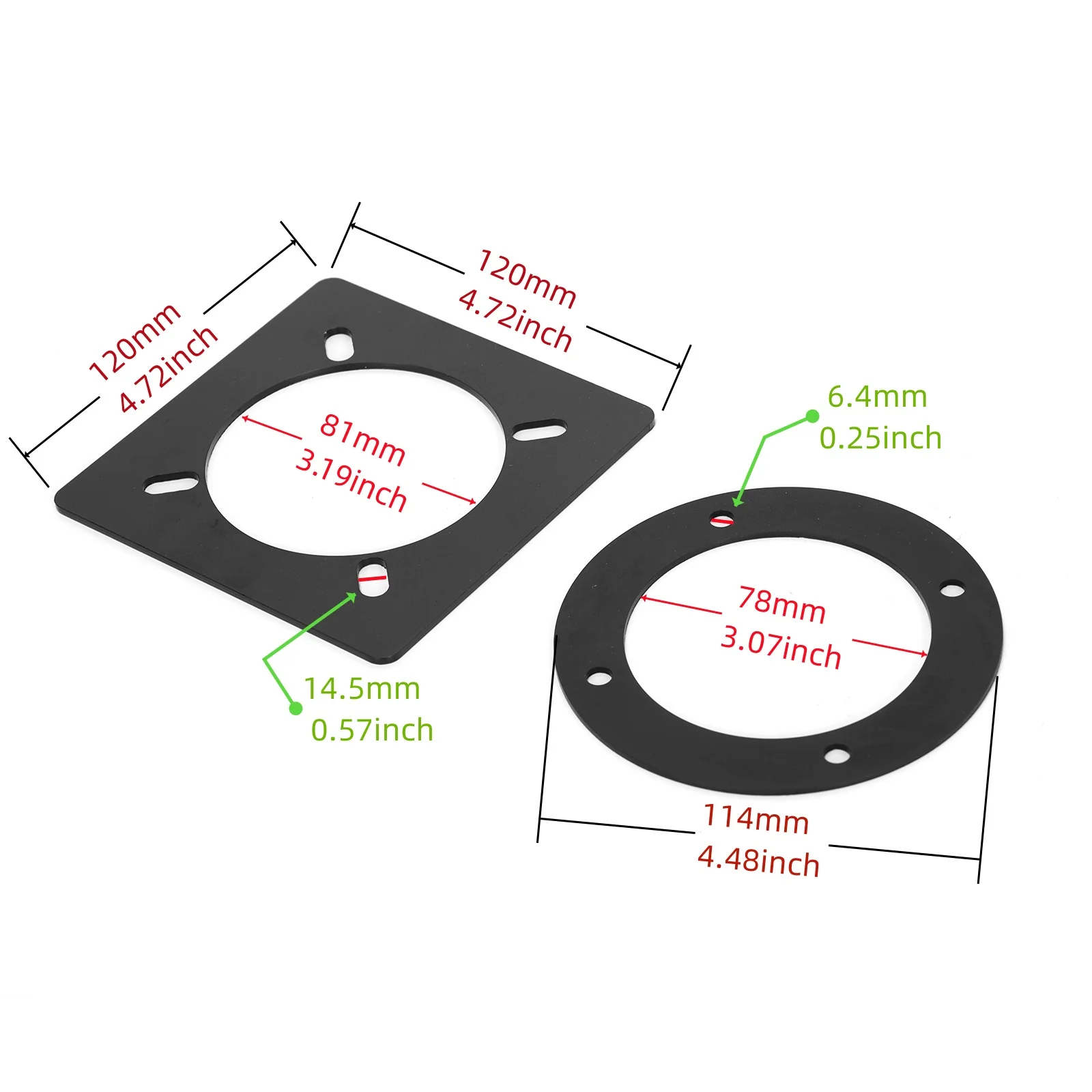 Hydraulic Helm Steering Oil Pump Reinforcement Board Mounting Plate with Sealing Washer Compatible withSeastar/Baystar/Ultraflex