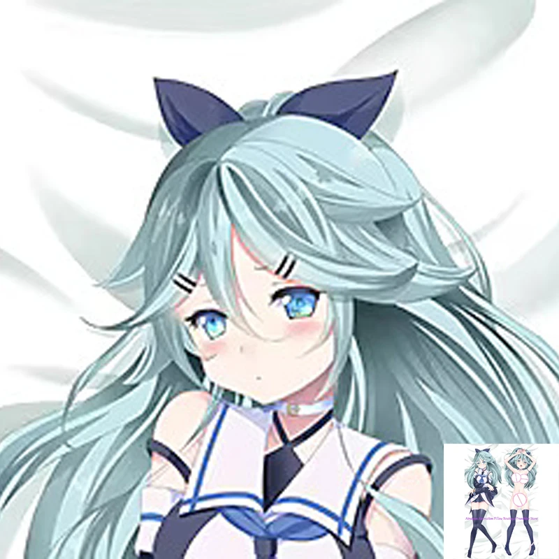 

Anime Dakimakura Pillow Case Yamakaze Sexy and Busty Beautiful Girl Double-Sided Halloween Decoration