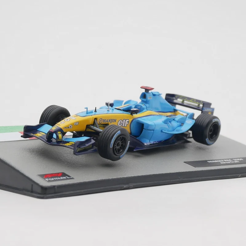 

Diecast IXO 1:43 Scale F1 Car RENAULT R24 2004 Jarno Trulli Alloy Car Model Collectible Toy Gift Souvenir Display Ornament