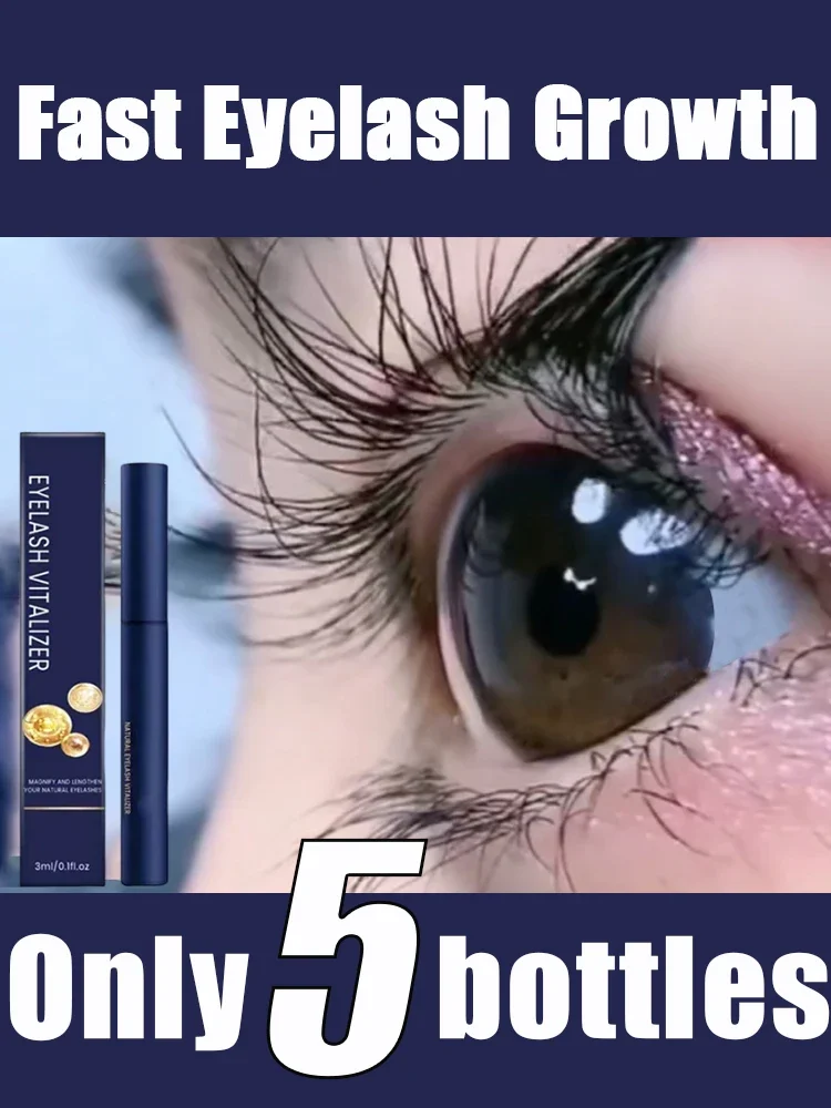 

7 Days Natural Thicker Lashes Fast Growth Serum Liquid Nourishing Enhancing Curler Care