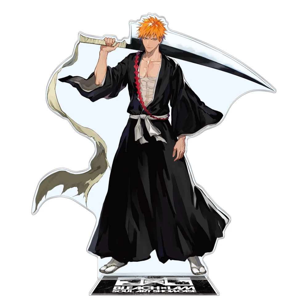Dokugamine Riruka Anime Figure Stand Acrylic Keychain New Bleach Style Standee Collectible view 3