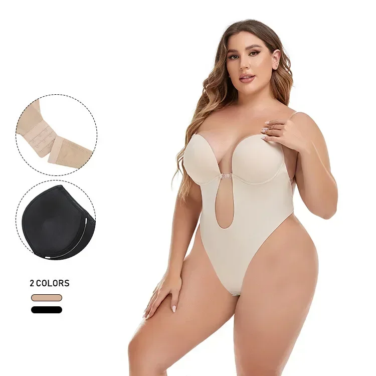 

European and American one-piece corset sexy backless close-fitting bra body shaper fajas reductoras y modeladoras mujer