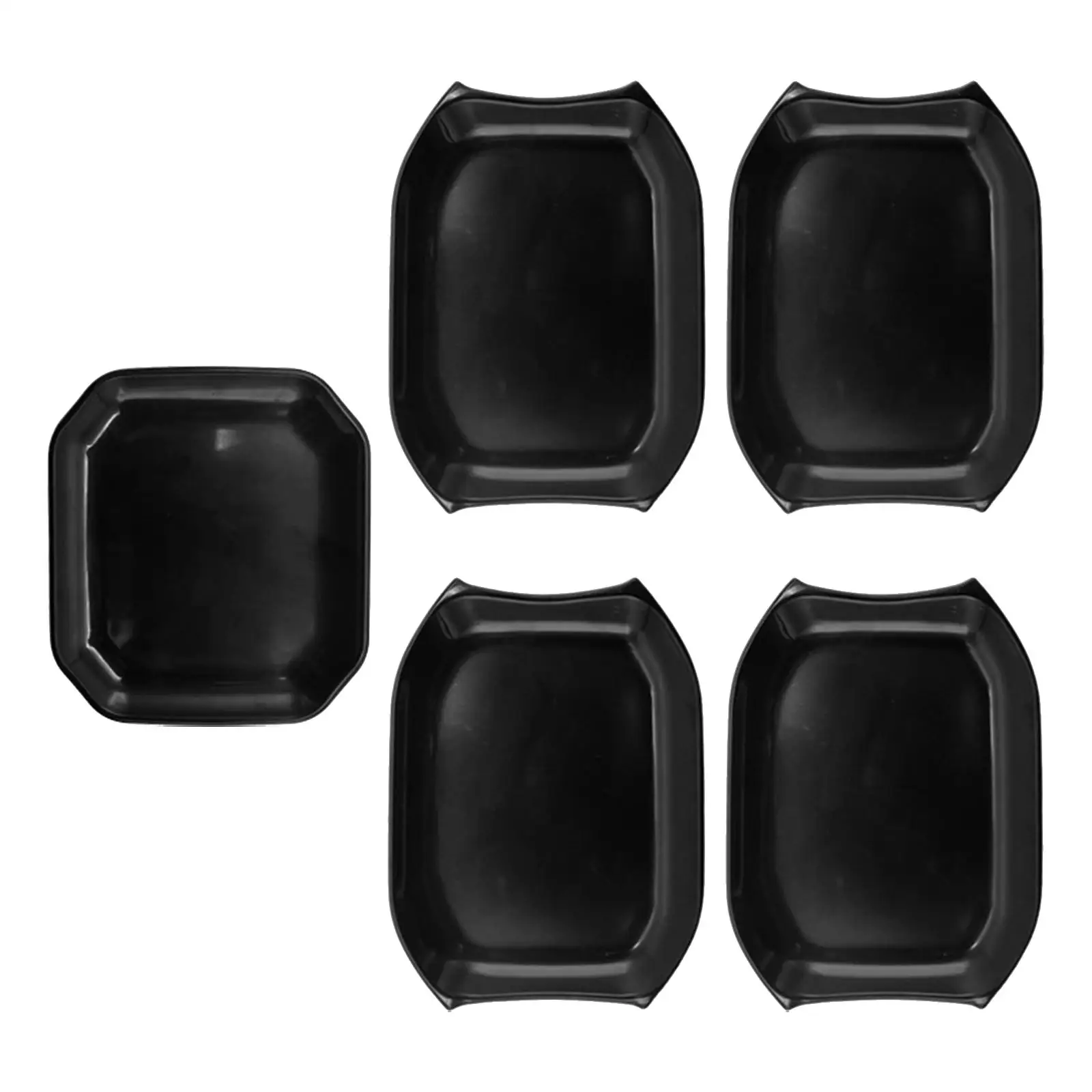 5x Door Bowl Handle Trim Stickers Anti Scratch Protection Sticker Outer Door Bowl Trim Sticker for Jeep Wrangler JL Jlu