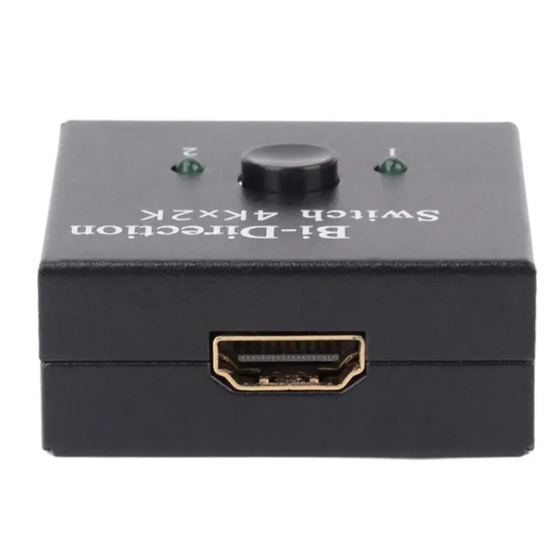 High Definition Multimedia Interface Splitter 2 Input 1 Output 1 Input 2 Output 4K30HZ High Definition Multimedia Interface