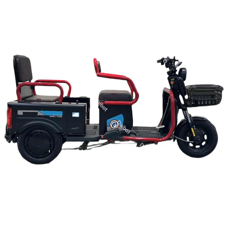 Рисунок 2 - Семейный трехколесный грузовой электрический самокат