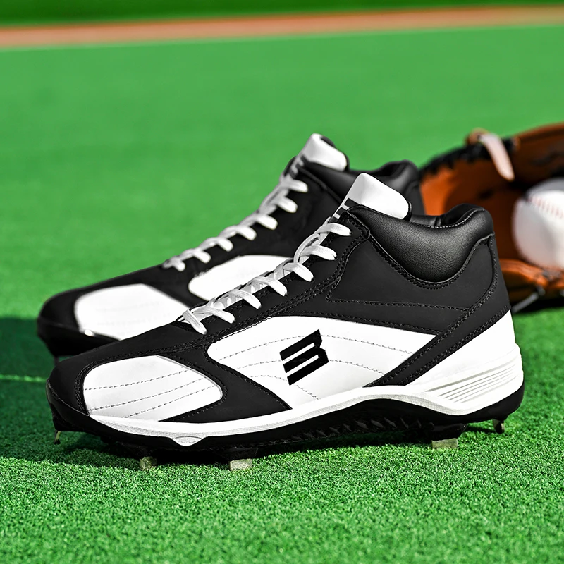 

High Quality Baseball Shoes Men Outdoor Lawn Court Mens Shoe Non-Slip Walking Shoes Mens Comfortable Baseball Shoe Man