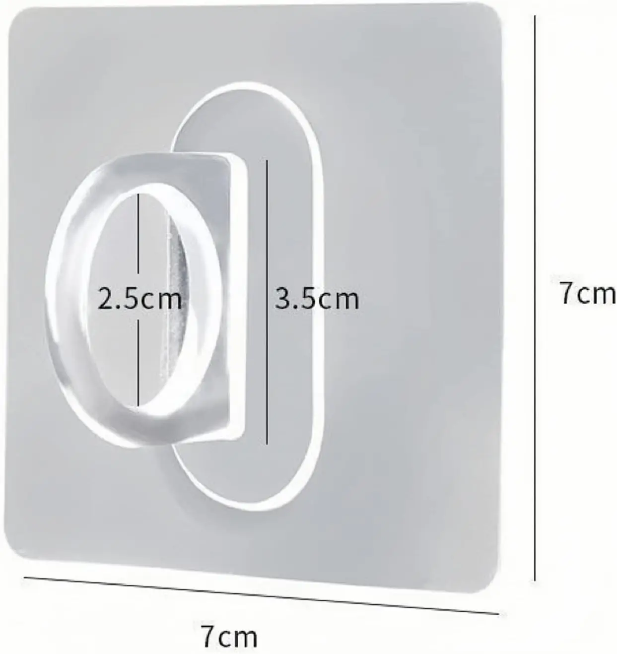 Crochets Adhésifs pour Bouteilles de Pulvérisation, Fixation Murale, pour Rideaux, Accessoires de Rangement de Cuisine RapDuty, 3/10 Pièces