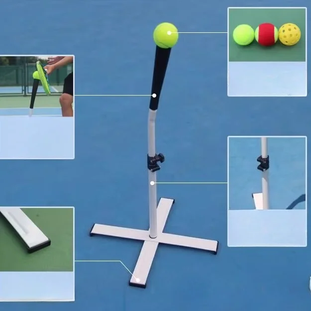 

Новый портативный тренажер для отработки ударов теннисным мячом, улучшающий стабильность удара и оптимизирующий технику игры.