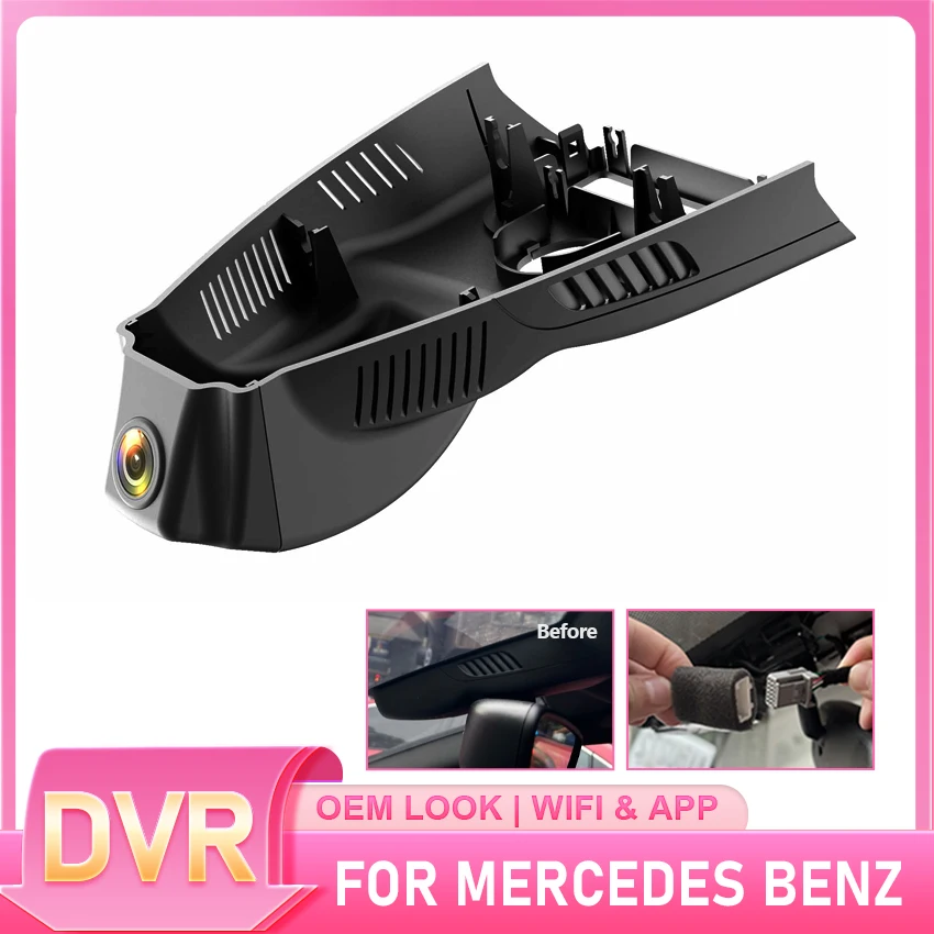 Dashcam Night Vision Car DVR for Mercedes Benz CLA c117 w117 GLA x156 A Class w176 CLA GLA 180 200 220 250 180d 200d 220d WIFI
