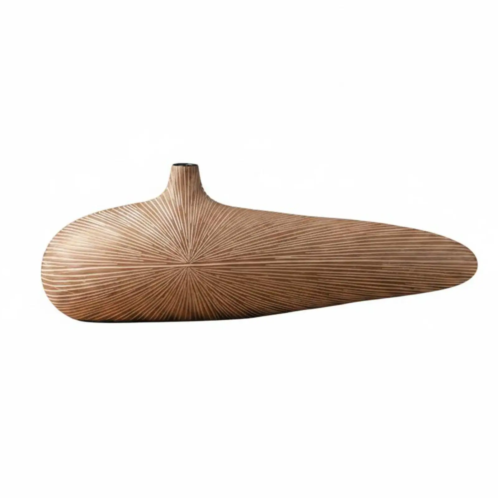 Minimalist Resin Vase Stylish Decorative Vases Eye-catching Luxury Accent for Home Office or Event Table