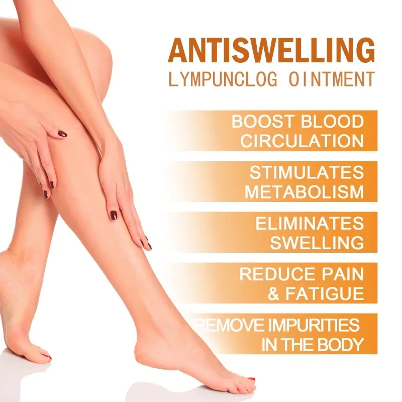 Lymphatische Entgiftung Gesundheits creme 20g Massage Reparatur Salbe Anti-Schwellung Kräuter Creme verstopfen die Achsel Bein Lymphe Gesundheits wesen