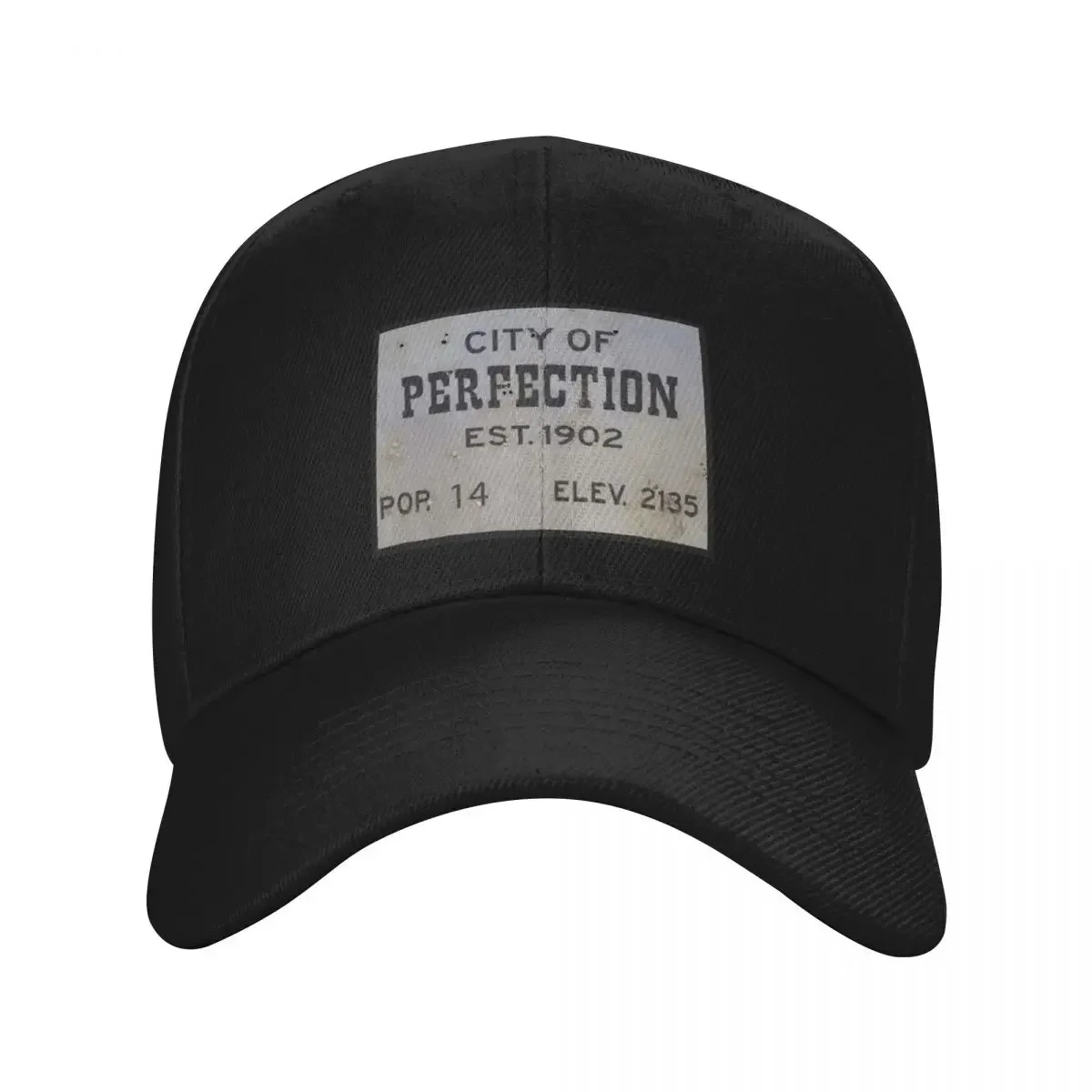 

Tremors - Welcome to Perfection Baseball Cap Hat Beach Golf Wear black hard hat Men Luxury Brand Women's