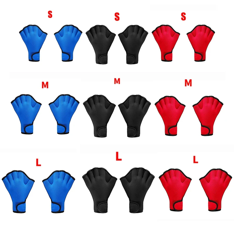 

Плавание, оборудование для дайвинга, Нескользящие перчатки с полупальцами для взрослых и детей